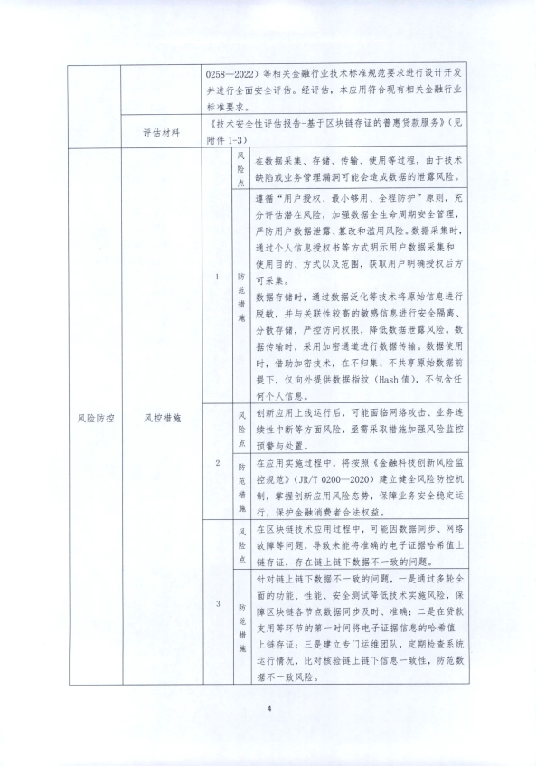 基于區(qū)塊鏈技術(shù)的普惠貸款訴訟存證服務(wù)