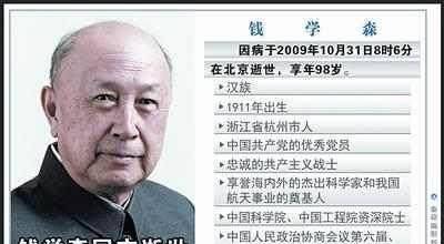 他譽為“中國導彈之父”“中國航天之父”和“火箭之王”。