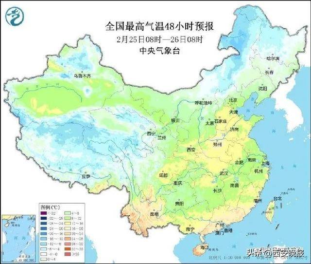 25℃+！西安“火箭式”升溫！但需警惕→